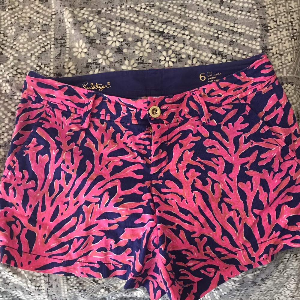 Lilly Pulitzer Callahan Shorts Size 6